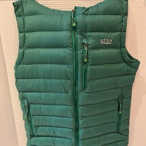 Stio Men's Green Lightweight Down Vest